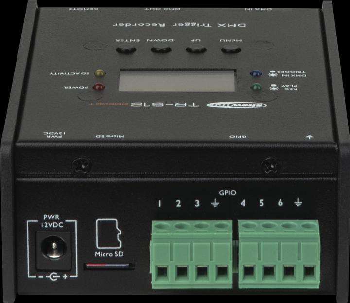 Image du produit Showtec TR-512 Enregistreur/lecteur DMX de poche