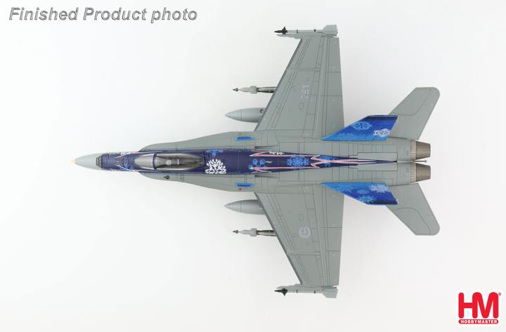 Actual product image Hobby Master CF-18A Hornet Canada Special Marking 2012, RCAF Demonstration Team 1:72 HA3557.