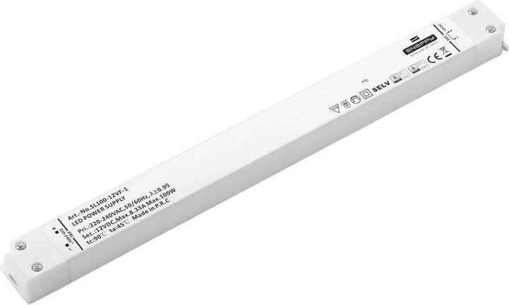 Dehner Elektronik SL 100-12VF-1 Transformateur LED, conducteur LED Tension constante 100 W 8