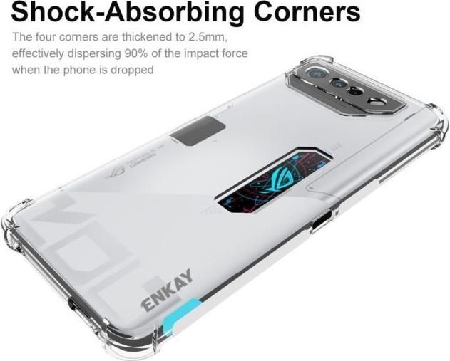 Actual product image Enkay Air-Cushion Case Series Softcase (Asus ROG Phone 7, Asus ROG Phone 7 Ultimate)