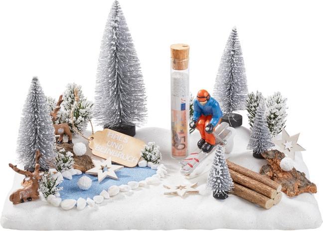 Actual product image Hobby Fun Mini utensils snow landscape 20.5 x 15.5 x 5.5 cm