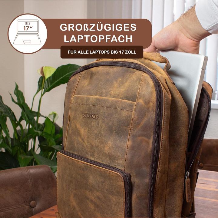 Image du produit Stilord XL Leder-Businessrucksack Harlow