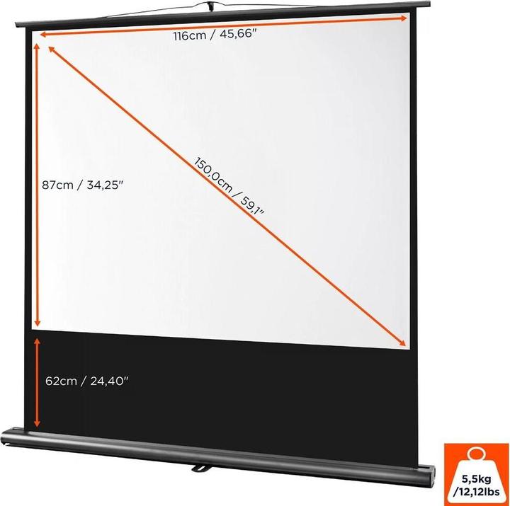 Produktbild Celexon Ultramobil Professional (57", 4:3)