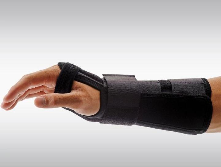 Produktbild Omnimed Ortho Manu Flex Handgelenk-Bandage links schwarz (L)