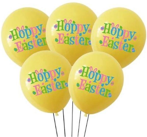 Immagine prodotto MU Style Set di palloncini di Pasqua della serie Hopel (5 pezzi)