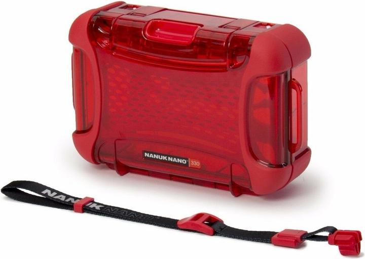 Image du produit Nanuk Mallette d'extérieur Nano Case 330 Rouge (Mallette photo, 1.63 l)