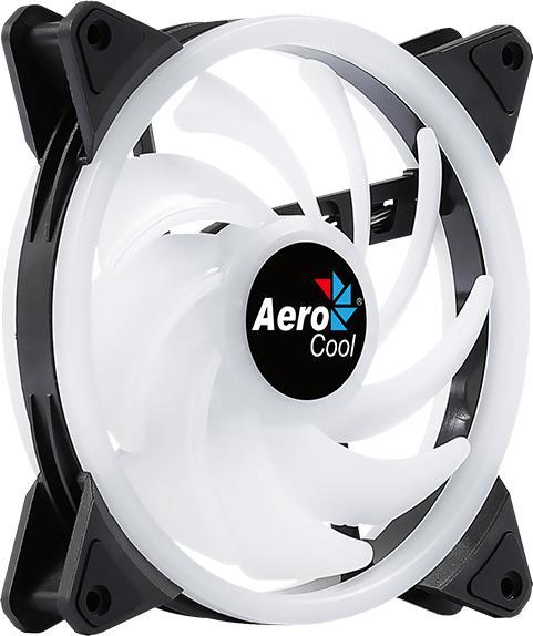 Image du produit AeroCool Duo 14 Boîtier d'ordinateur Ventilateur 14 cm Noir (140 mm, 1 x)