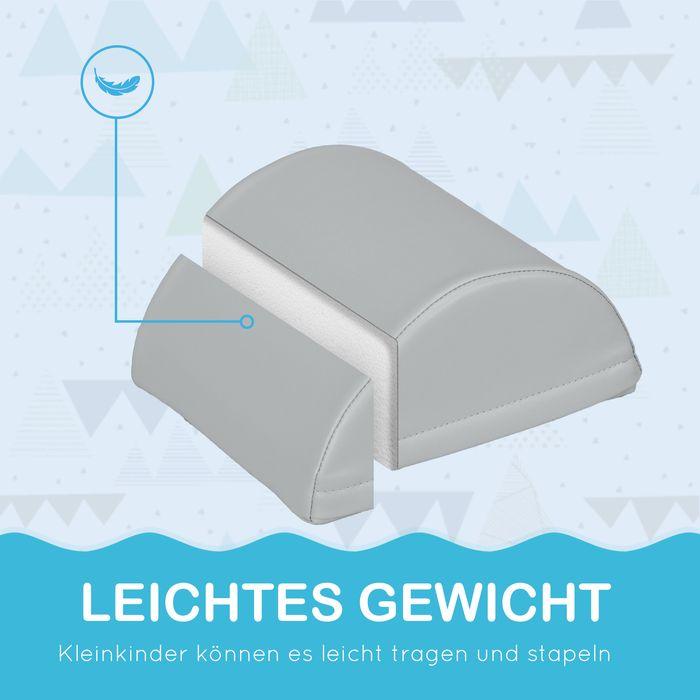 Actual product image Swisshandel24 11-tlg. Softbausteine, Schaumstoffbausteine, Bausteinset zum Toben, Klettern