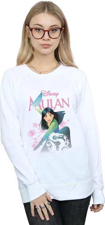 Actual product image Disney Womens/Ladies Mulan My Own Hero Sweatshirt (S)