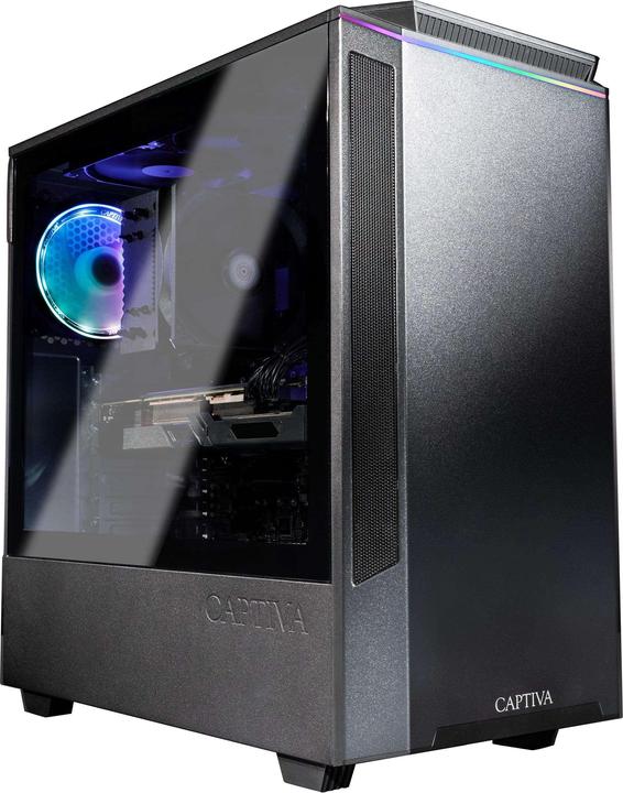Image du produit Captiva Station de travail I78-490 Core i7 RTX 4060 (Intel Core i7-13700F, 16 Go, 1000 Go, GeForce RTX 4060 Ti)