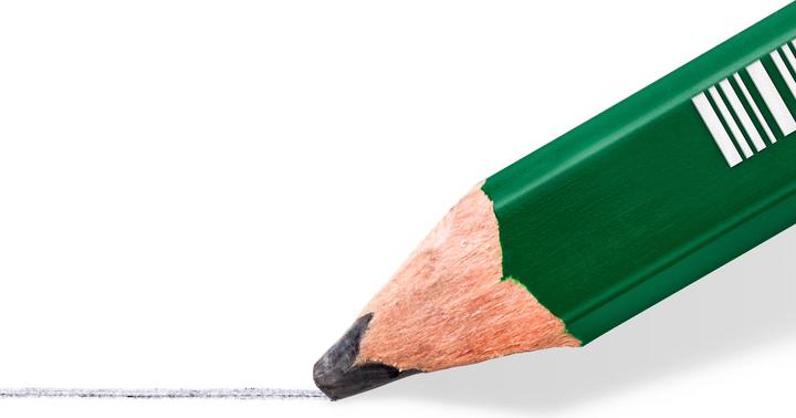 Actual product image Staedtler 148 50 Carpenter's pencil, single product, hard (2 mm, H, 1 x)