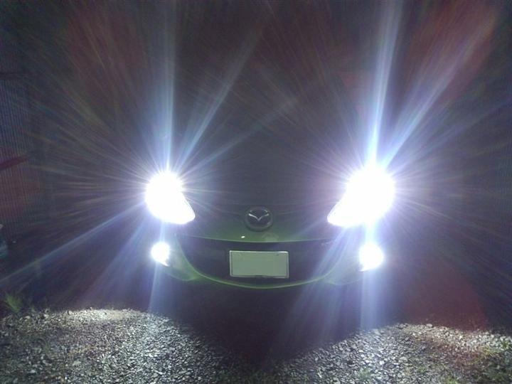 Produktbild Hermex 1x H16 12 SMD LED 60W Scheinwerfer Nebelscheinwerfer Tagfahrlicht Cree - XENON Weiss (H16)
