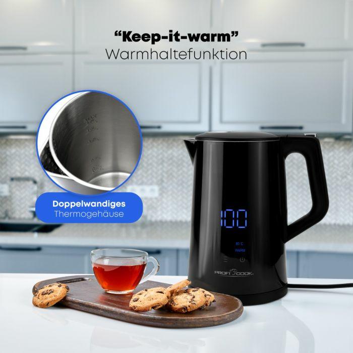 Image du produit Proficook PC-WKS 1243 noir. (1.70 l)