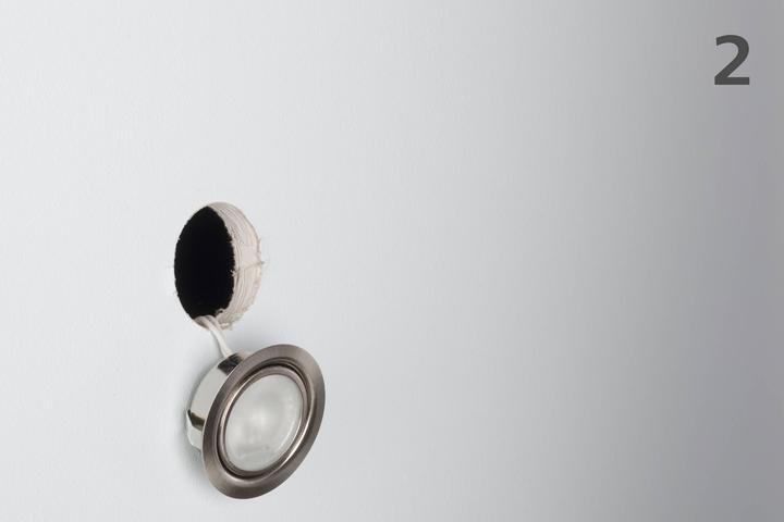 Produktbild wolfcraft Aufbohrhilfe für Lochsägen, Ø 46–62 mm (62 Millimeter)