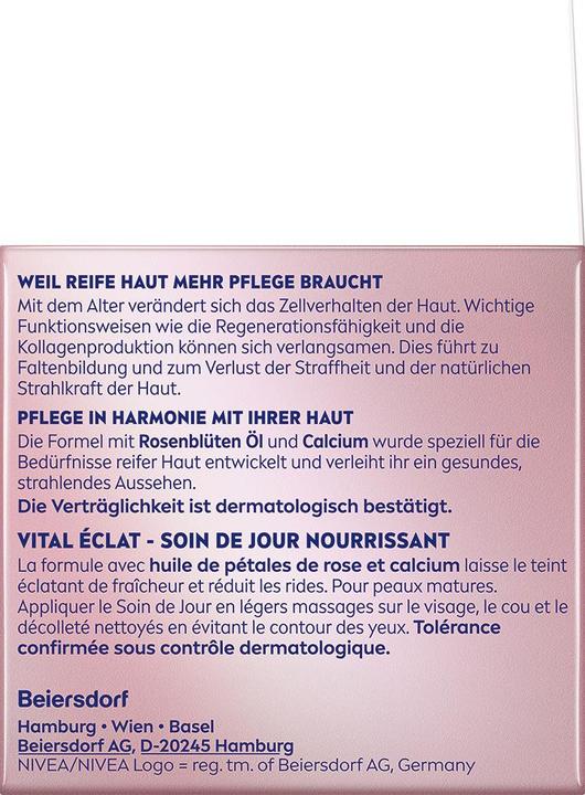 Produktbild NIVEA Vital Anti-Age Tagespflege strahlender Teint Topf 50 ml (50 ml, Tagescreme)