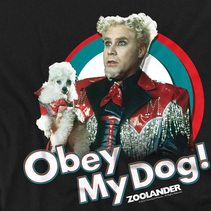 Produktbild Zoolander Obey My Dog TShirt (XXL)