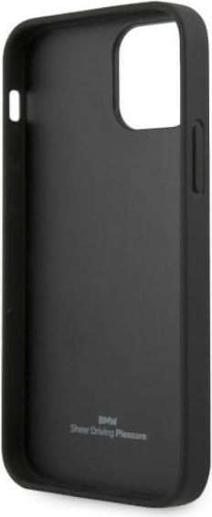 Produktbild BMW Etui BMHCP12LRSCSK iPhone 12 Pro Max 6,7" czarny/black hardcase Leather Perforate Sides (Apple iPhone 12 Pro Max)