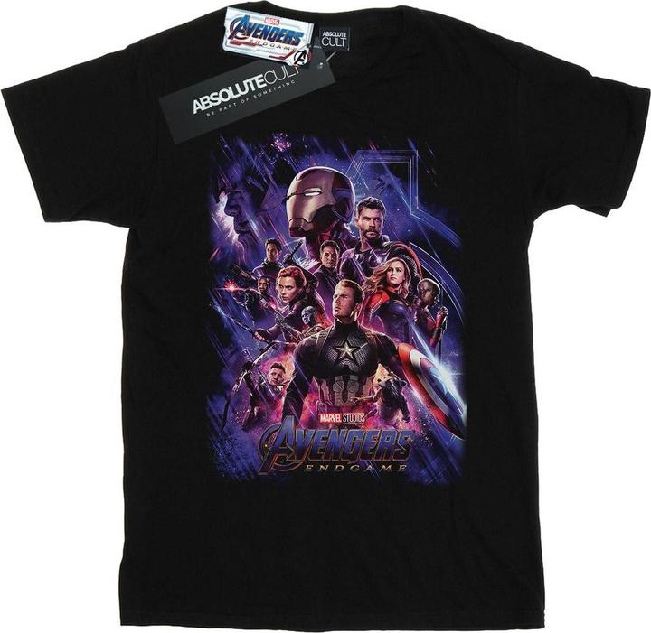 Avengers Endgame Film Poster Baumwolle Boyfriend TShirt