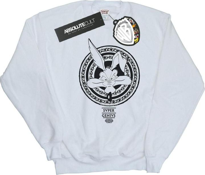 Image du produit Looney Tunes - Sweat WILE E COYOTE SUPER GENIUS - Homme (L)