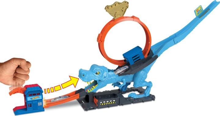 Immagine prodotto Hot Wheels HW City T-Rex abbattuto TVD