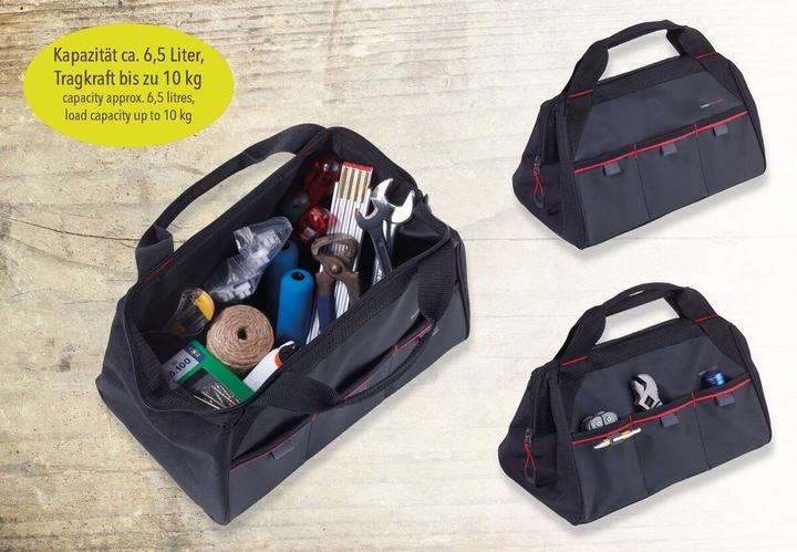 Immagine prodotto Troika BORSA DEGLI UTENSILI Caisse à outils, noir/rouge