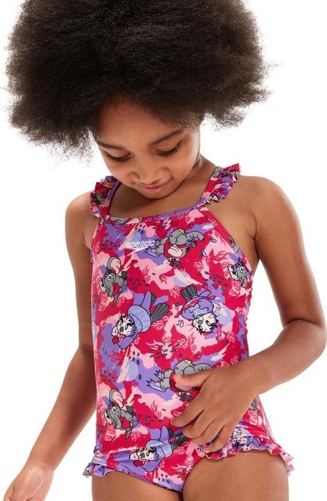 Produktbild Speedo Girls LTS Printed Frill Thins (104)