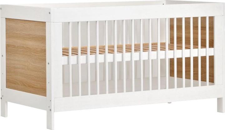 Produktbild jonka Gitterbetten Babybett und Kinderbett Erwin mit 3-fach (140 x 70 cm)