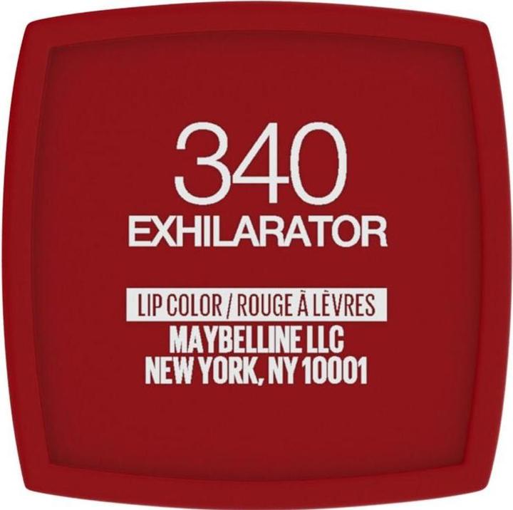 Actual product image Maybelline New York Super Stay Matte Ink (340 Exhilator)