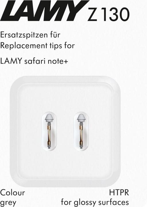 Produktbild Lamy 1x2 Ersatzspitze Z 130 grey