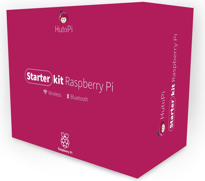 Produktbild HutoPi Raspberry Pi 4 2GB Starter Kit