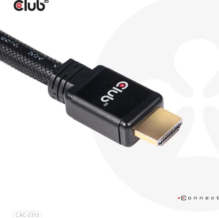 Produktbild Club 3D HDMI 2.0 4K60Hz RedMere-Kabel 10 m (10 m, HDMI)