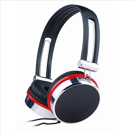 Actual product image Gembird MHS-903 headphones (black, silver) (Cable)