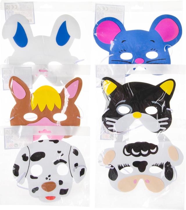 Actual product image LG-Imports Foam mask farm animal