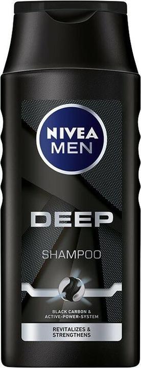 Produktbild NIVEA Men Deep Revitalizing Hair Shampoo 400Ml (400 ml, Flüssiges Shampoo)