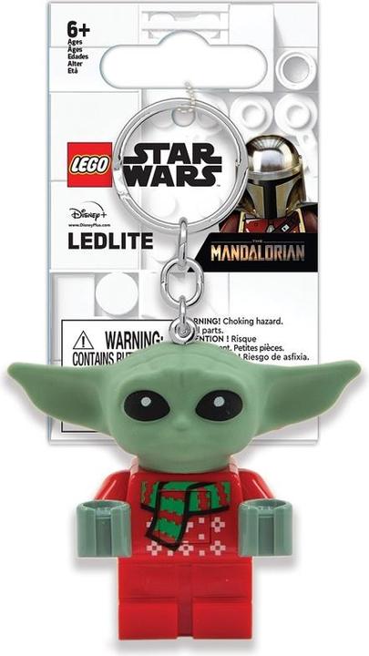 Actual product image LEGO Keychain w/LED Star Wars - Baby Yoda Ugly Sweater (4005036-KE208AH )