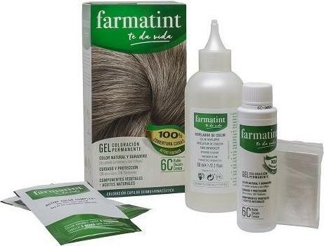 Farmatint 6c Rubio Oscuro Ceniza 155ml (6C Ash Blonde)