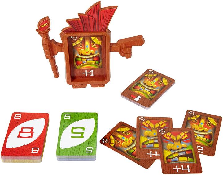 Immagine prodotto Mattel Games UNO Tiki Twist (Italiano, Francese, Inglese, Tedesco)