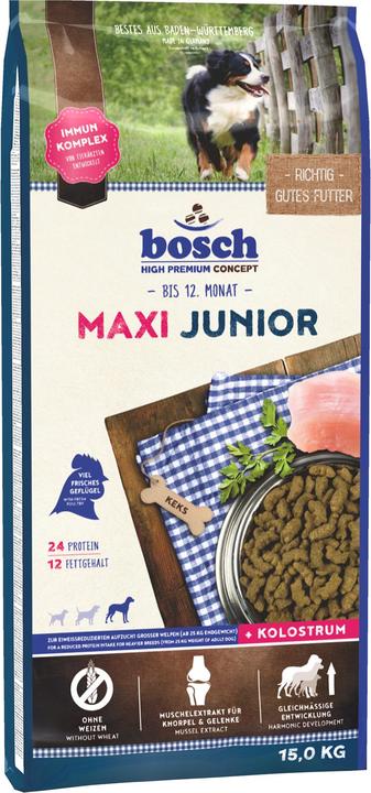 Produktbild Bosch Petfood Maxi Junior (Junior, 1 Stk., 15000 g)