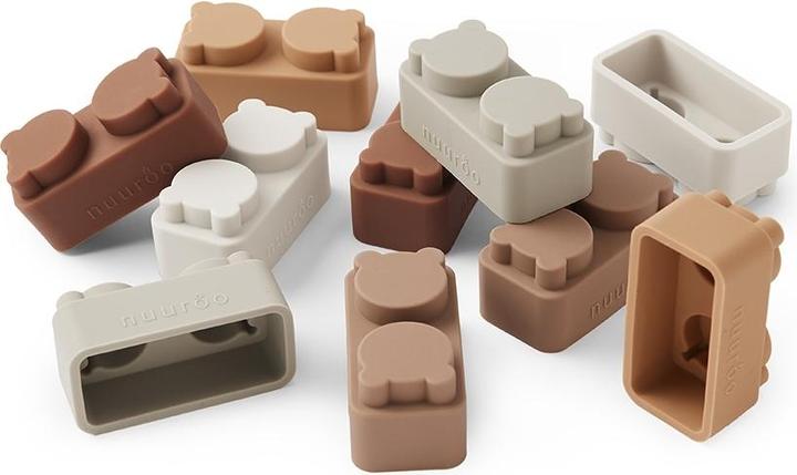 Image du produit Nuuroo Pile Silicone Building Bricks - 10 pcs. (NU338)