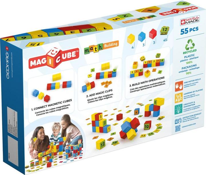 Immagine prodotto Geomag Cubi magnetici Magicube Math 55 Cubi