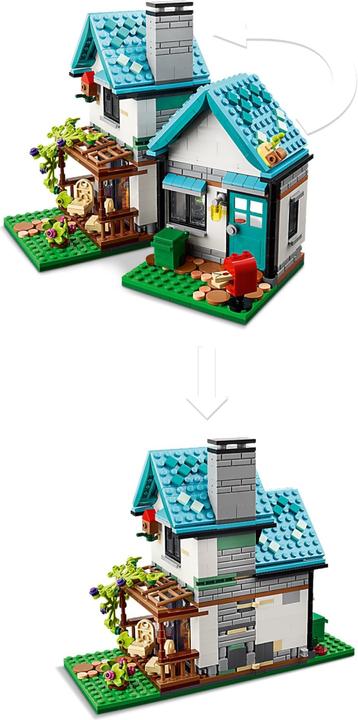 Actual product image LEGO Cosy house (31139, LEGO Creator 3-in-1)