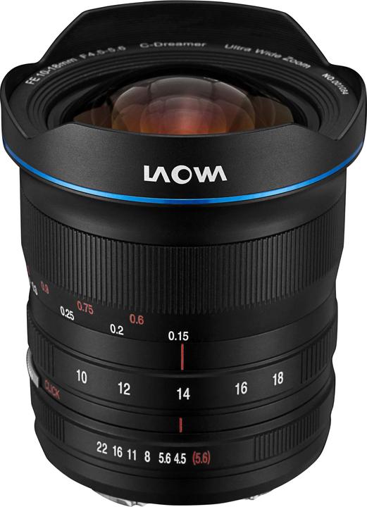 Actual product image Venus Optic Laowa 10-18mm f/4.5-5.6 Zoom Sony FE (Sony E, full size)