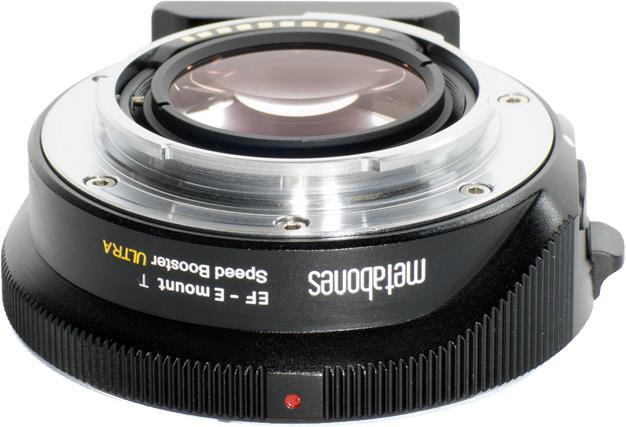 Image du produit Metabones Speed Booster ULTRA Canon EF sur appareil photo à monture Sony E