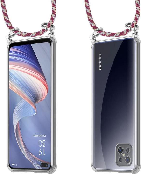 Produktbild Cadorabo TPU Handy Kette SILBER Cover