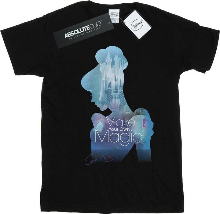 Disney Princess Cinderella Filled Silhouette TShirt