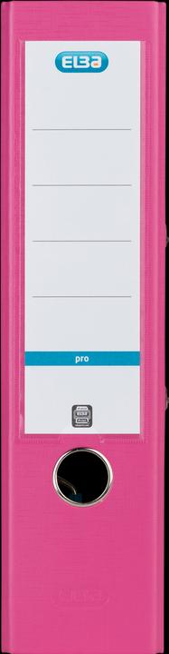 Produktbild Elba Mappe smart pro, Rückenbreite: 80 mm, rosa DIN A4, Umschlag außen PP / innen Papier, transparent (A4, 80 mm, 1 Stück)