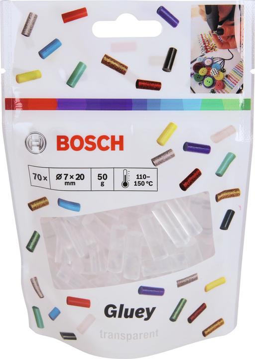 Produktbild Bosch Professional Zubehör Gluey Klebesticks, transparent