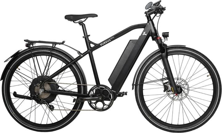 AureusDrive Power45 L, schwarz, hohes Oberrohr