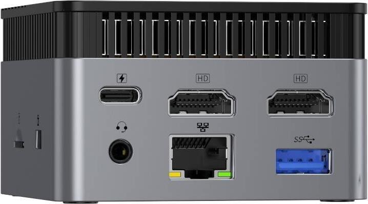 Produktbild GMKtec MINI PC G5 Intel N97 RAM + Black (Intel N97, 12 GB, 256 GB)