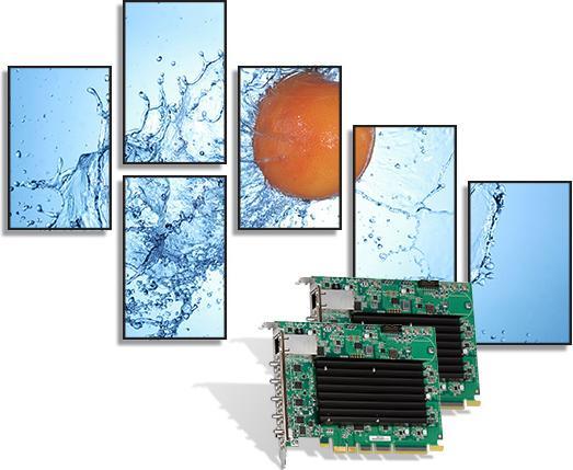 Produktbild Matrox QuadHead2Go card